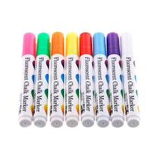 Classmates Fluorescent Chalk Markers - Pack of 8